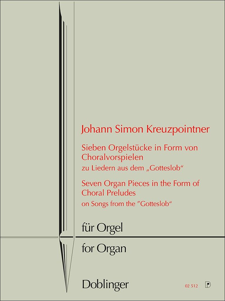 Sieben Orgelstücke in Form von Choralvorspielen